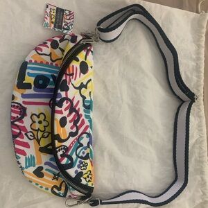 Brighton Colorful Graphic Crossbody Bag